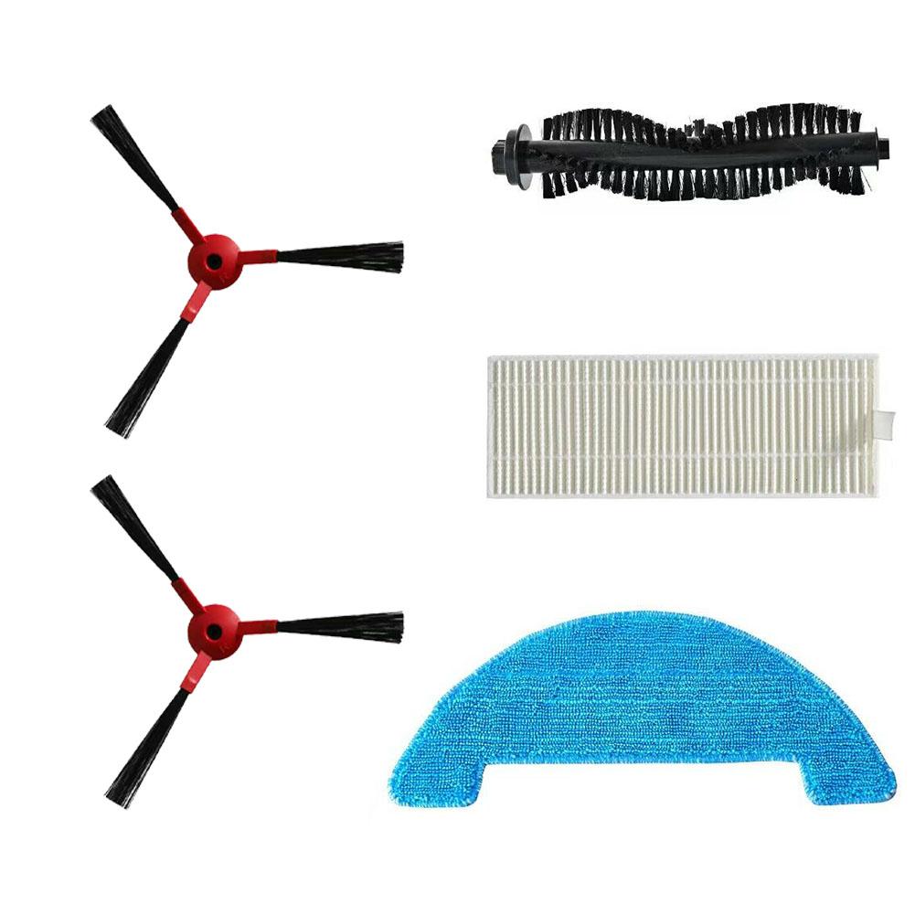 For SmartAi G50 / 360 C50 / 30V Max Robot Vacuum Cleaner Complete Accessory Kit, Includes 1 Filter, 1 Main Roller Brush