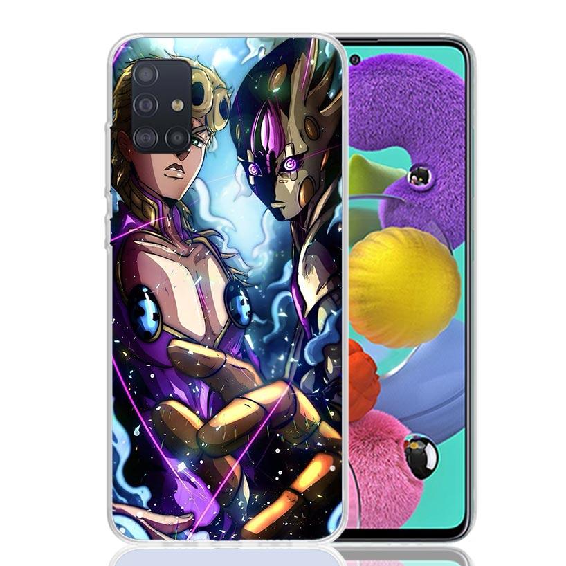 JoJo's Bizarre Adventure Hot Anime Phone Case For Samsung Galaxy A52 A32 A22 A12 A02S A50S A30S A51 A31 AA71 Note 20 Ultra 10 S1
