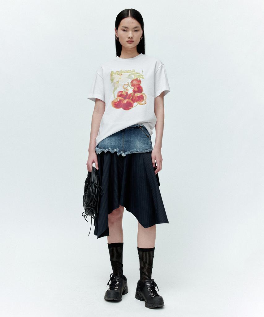 ADSB ANDERSSON BELL (Essential) Unisex Fruit T-Shirt Atb1407U(White)