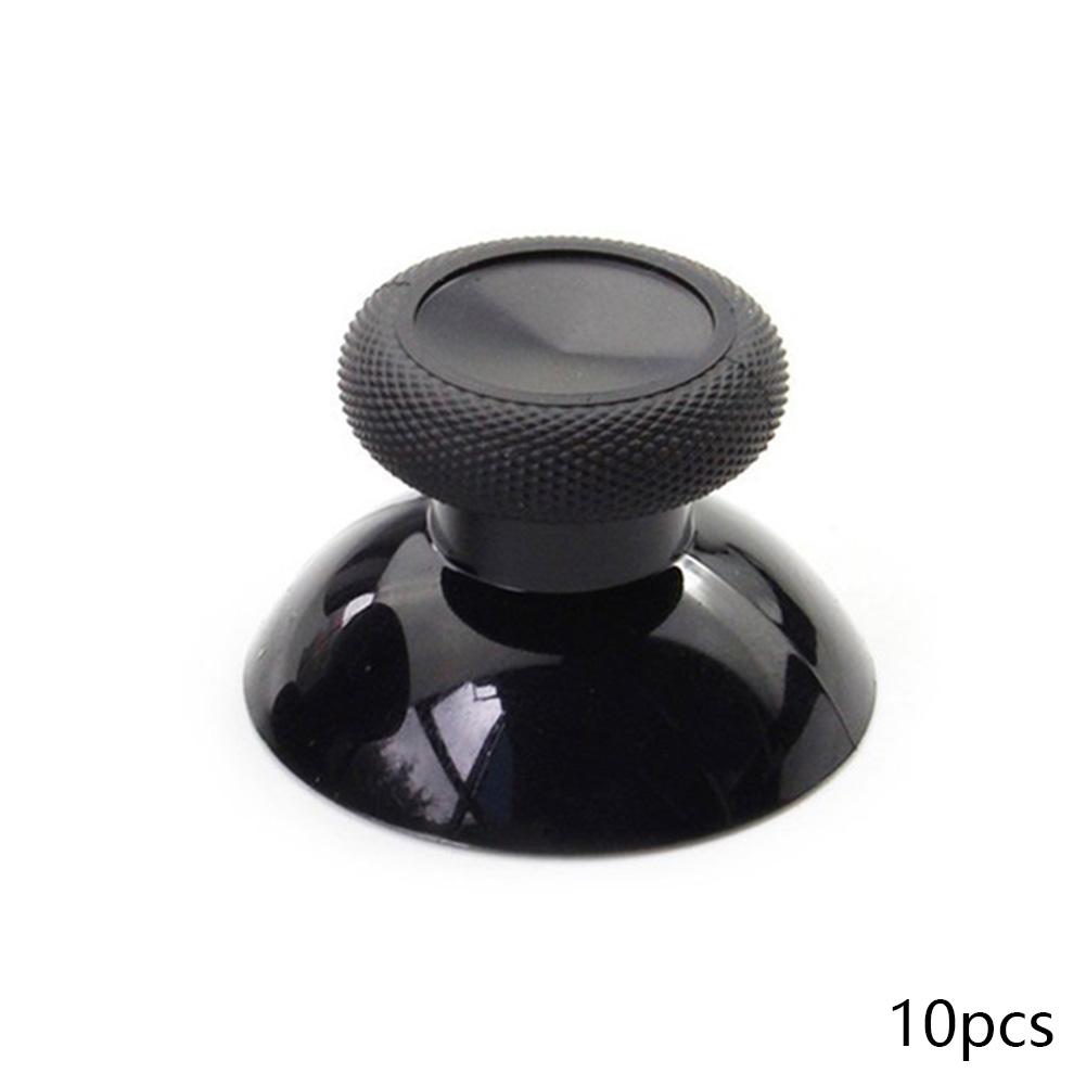 

10 шт. сменных аналоговых джойстиков для большого пальца для контроллера Xbox Series 360 One, черные силиконовые накладки на джойстики 3