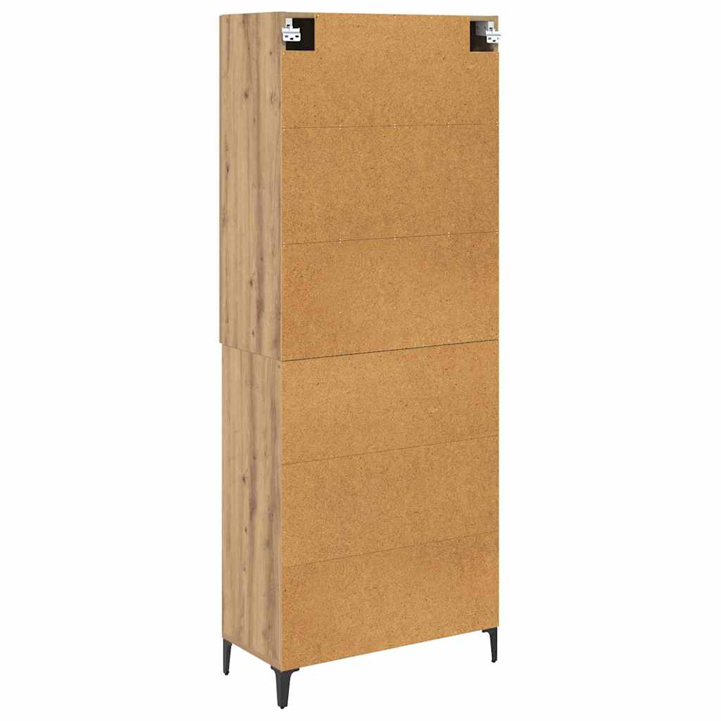 Highboard Artisan Oak 69.5 x 34 x 180 cm Particleboard