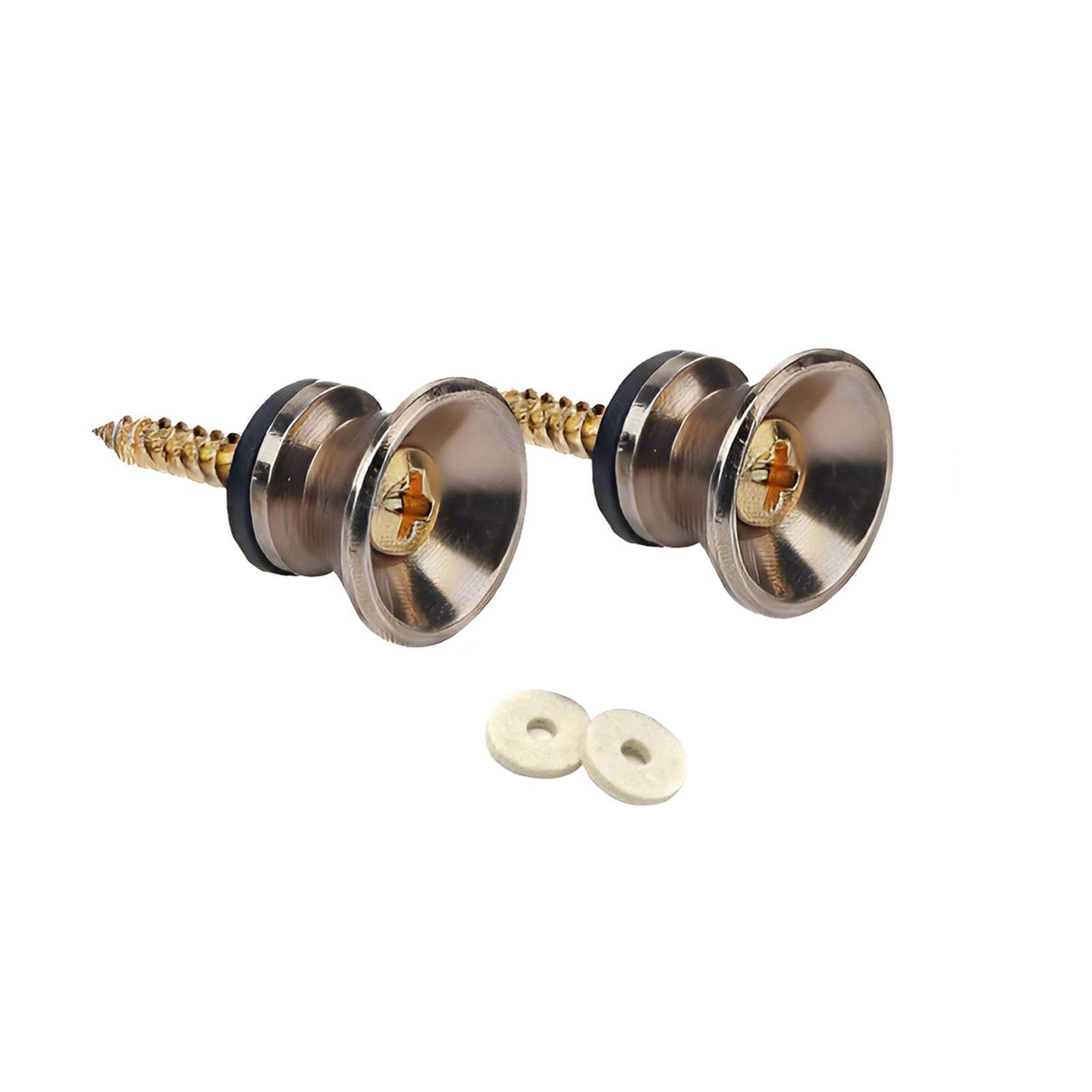 

Набор из 2 безопасных замков для гитарного ремня, элегантные пуговицы, набор гитарных аксессуаров, железная текстура, деталь для электрогитары золотой