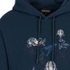Emporio Armani Floral-embroidery Cotton Hoodie 6R1M8P-1J7DZ-0954