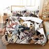 Bungou Stray Dogs S4 Beding Set Single Twin Ful Quen King-Sized Dimensionsd Dimensions Bed Linen Set Adult People Kid Bedrom Duvetcover Sets Anime Bed