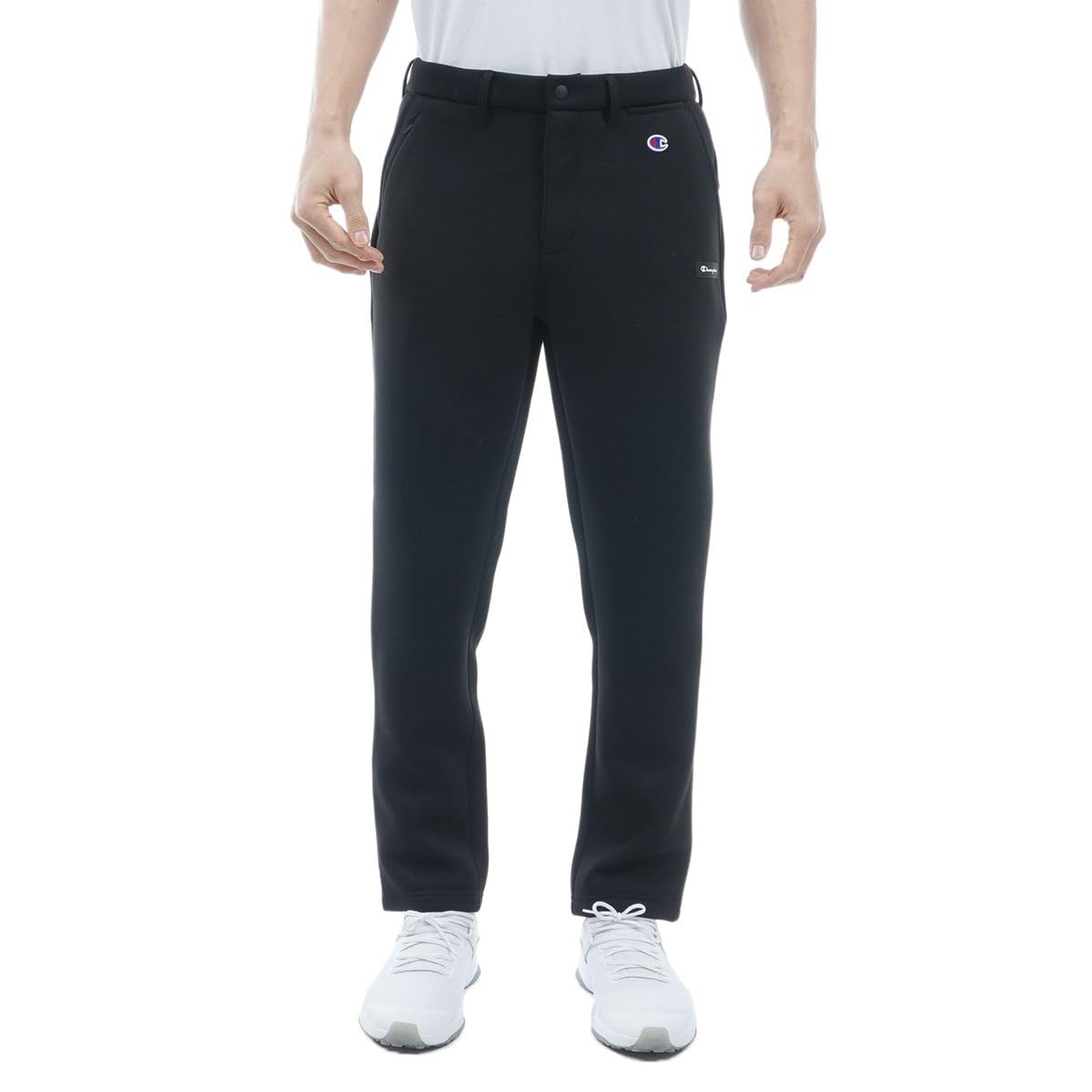 

Champion Techweave 3LS Sweatpants with Script WRAP-AIR Water-Repellent Logo, Men s Golf, C3-ZG201-090-XL чёрный