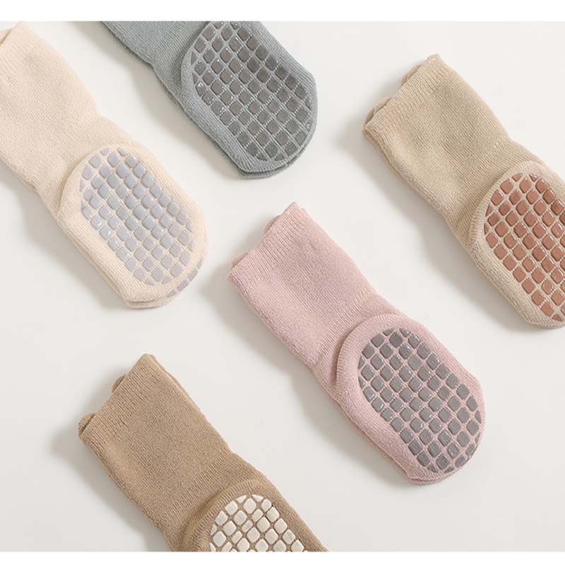 Toddler Baby Floor Socks Fall and Winter Thickened Warm Terry Indoor Men and Women Children Baby Socks