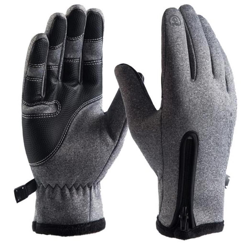 Winter Outdoor Warm Riding Sport Plush Mountaineering Ski Gloves