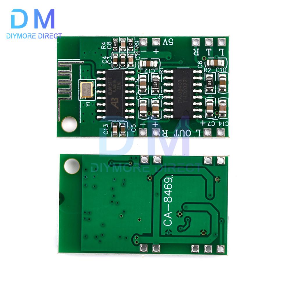PAM8403 Digital Amplifier Board 2 * 3W Digital Amplifier Board 5V Power Supply CA-6928 5.0 Bluetooth Class D Audio Amplifier