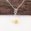 Natural Yellow Cat's Eye Gemstone 925 Solid Silver Jewelry Handcrafted Pendant PP-40-49