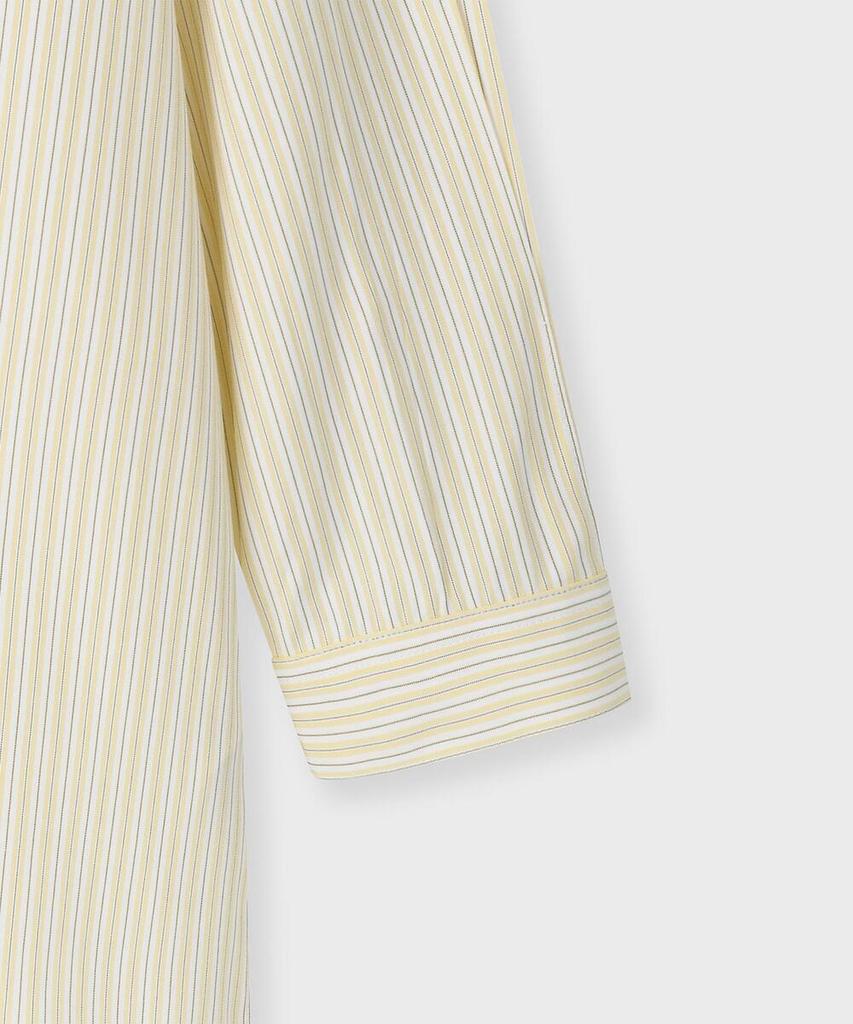 FALLETT Small Story Logo Striped Shirt Yellow