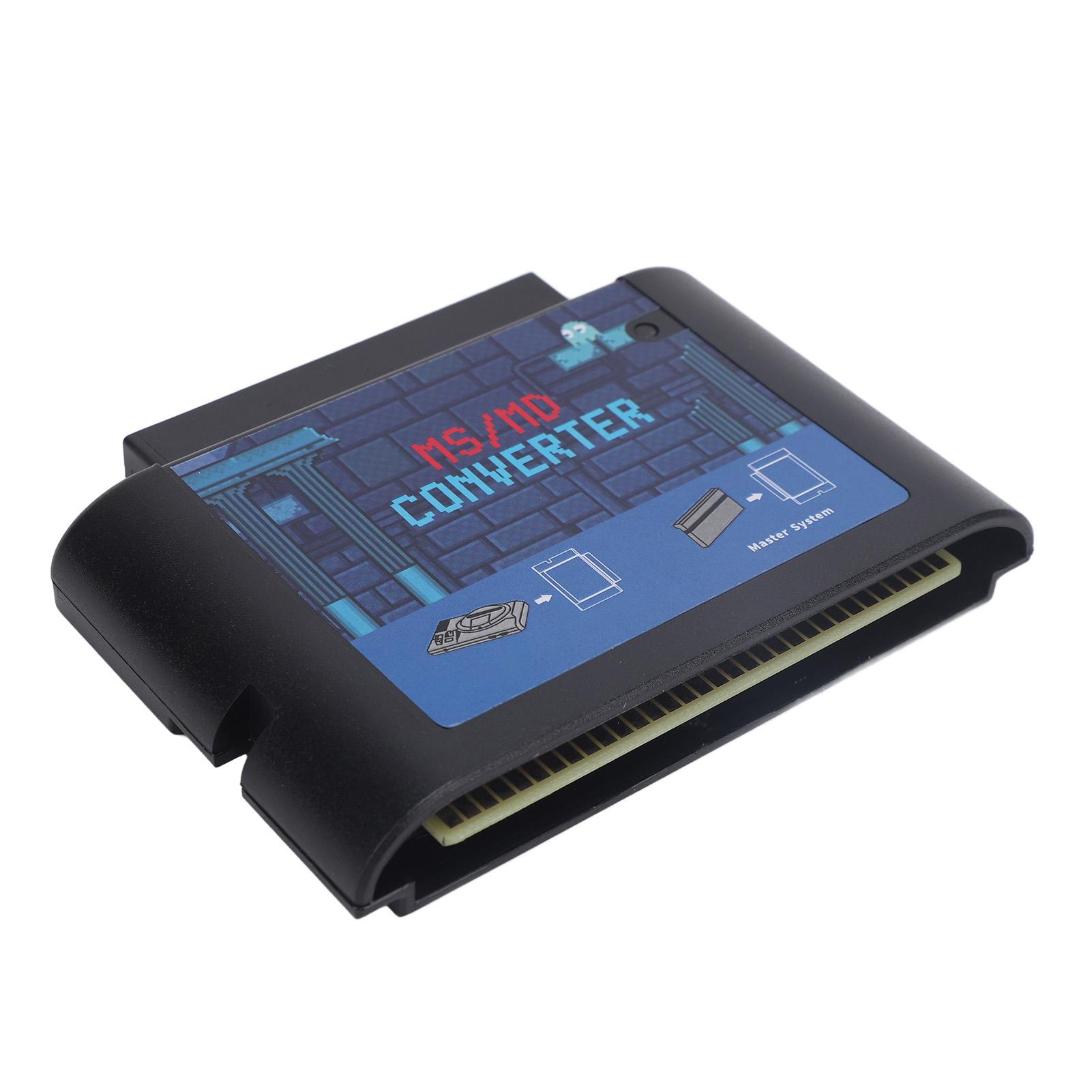 

Конвертер игровых карт MS в MD Конвертер игровых видеокассет MS в MD для Retron 5 3 2 для чёрный