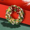 Vielseitige Weihnachtsbrosche, Hochwertige Legierung Öltropfen Diamant Schleife Kranz Korsage Kleidung Kragen Anstecknadel