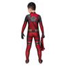 Kids Deadpool Costume Cosplay Set Bodysuit with Mask Halloween Theme Party Role Play 110cm
