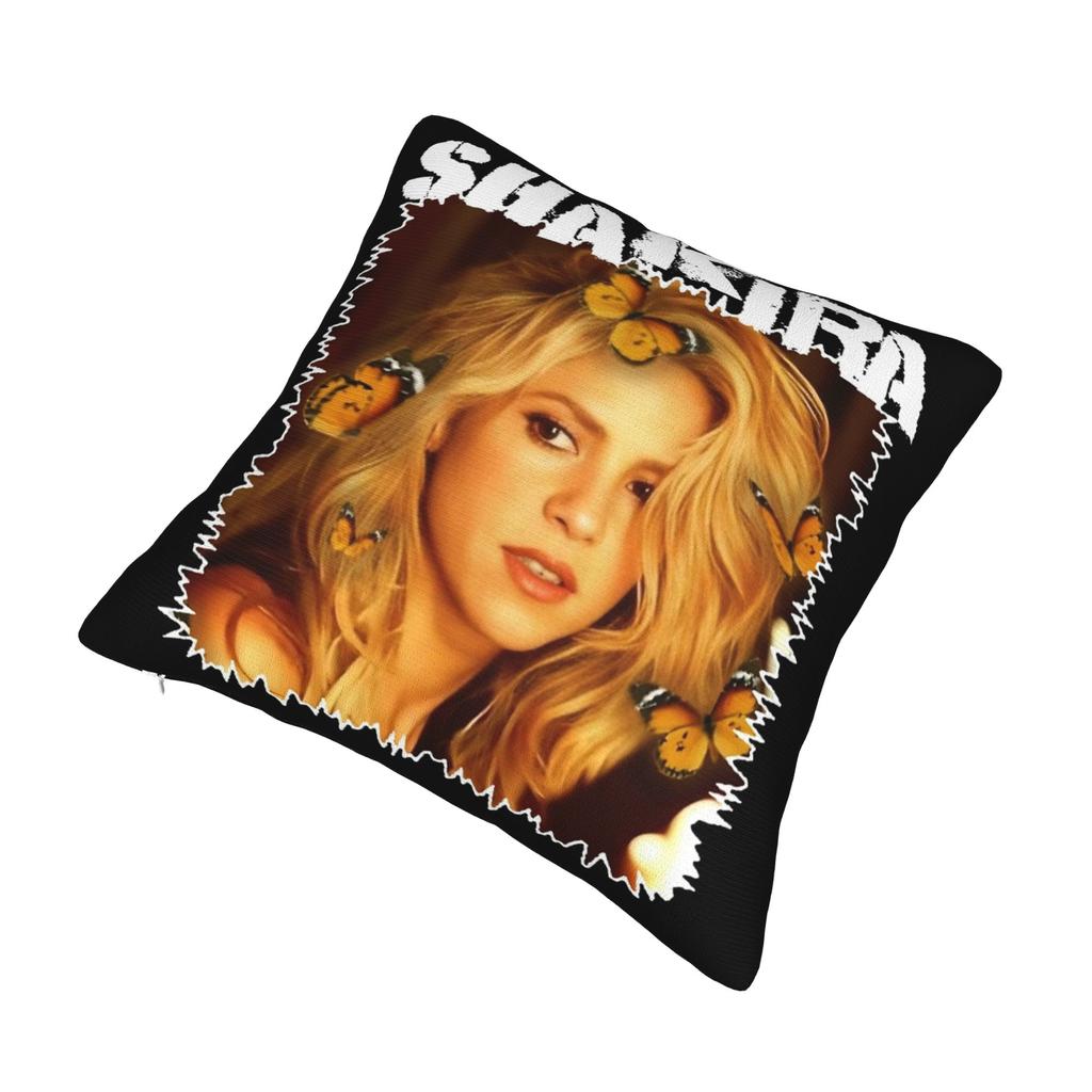 Singer Shakira Pillowcase Printing Fabric Cushion Cover Decoration Pillow Case Cover Car Square Xcm