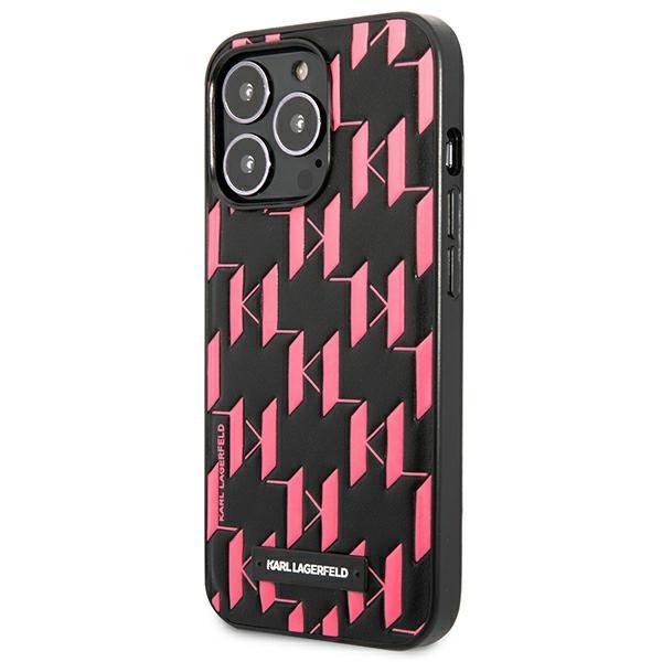 Karl Lagerfeld Klhcp13Lmnmp1P Iphone 13 Pro / 13 6,1 Hardcase Różowy/Pink Monogram Plaque