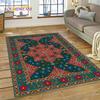3D Turkey Persian Bohemian Mandala Flower Koberec do ložnice Obývací pokoj Domácí Dekorace na pohovku,Děti Large Decor Floor Mat