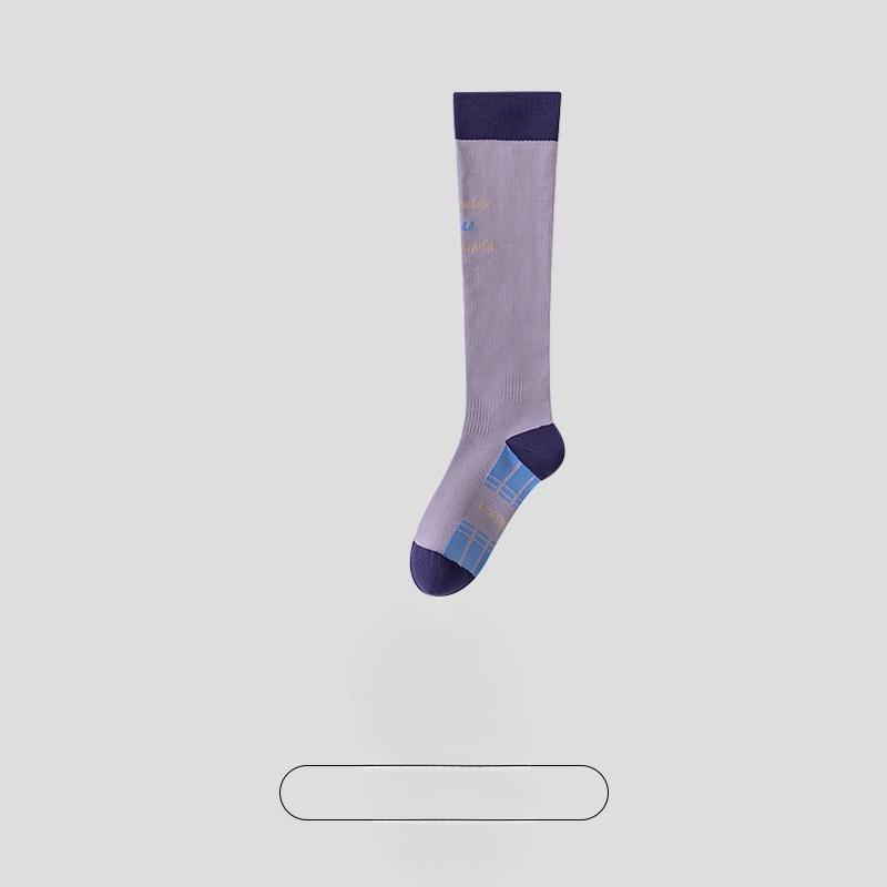 Female Spring and Autumn Running Cycling Sports Fitness Non Slip Pressure Calf Socks