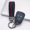 Silicone Key Fob Cover with Keychain for Chevrolet Cruze Aveo Orlando Captiva Spark for Opel Astra J Insignia Corsa D/E Antara Zafira Mokka, 3-button