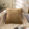 Skin-friendly Velvet Pillow Cushions, High-end Geometric Simple Bedside Tatami