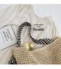 Korean Retro Handmade Woven Tote: Casual Fashion for Daily Commute & Travel