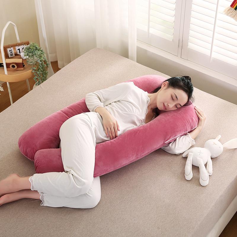 Pregnancy Support Pillow: G, U & L Shapes for Side Sleeping & Back Support