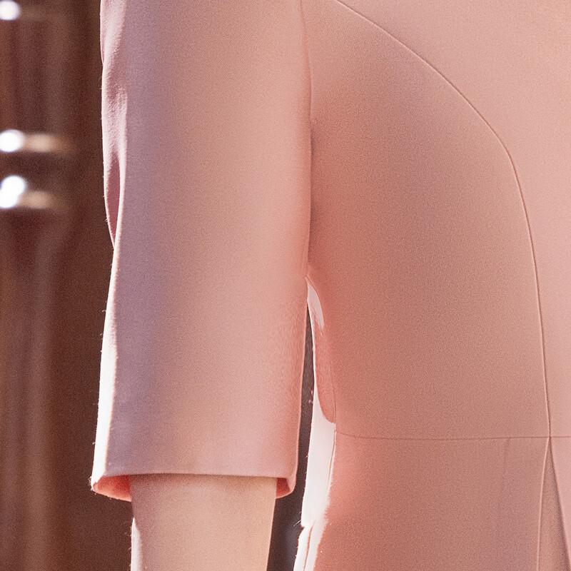 Elegantní šaty pro matku nevěsty/ženicha, falešné dvoudílné