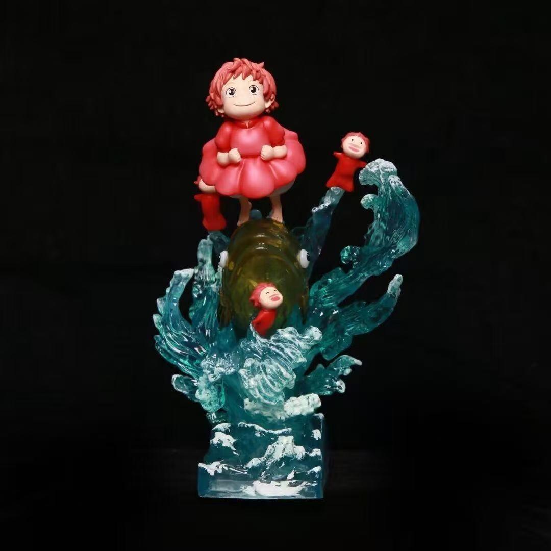 

[USED] Ponyo on the Cliff by the Sea Figure