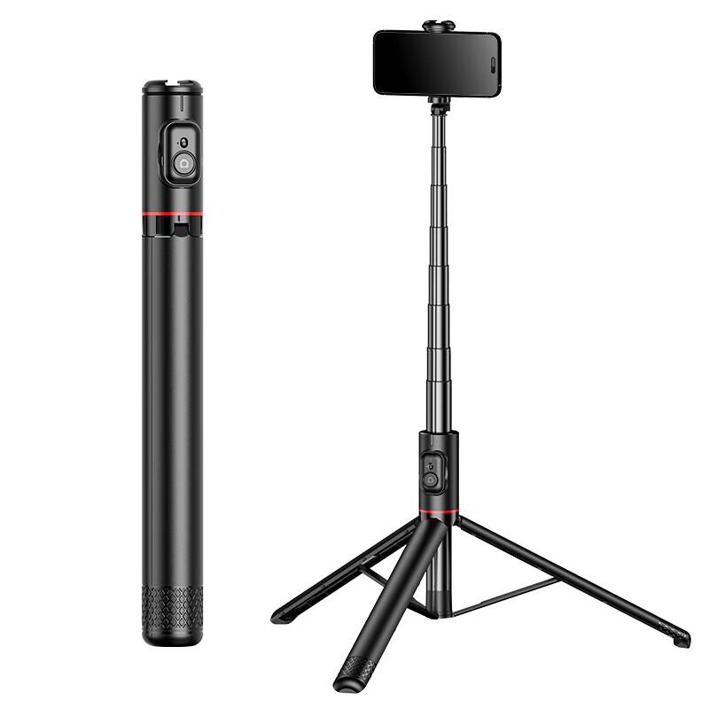 C10 Bluetooth Selfiestick med Integrerat Stativ