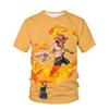 2024 New Cool Boy Summer Stranger Things T-shirt Children's One Piece 3d Print Fashion Luffy Fashion Short Sleeve T-shirt