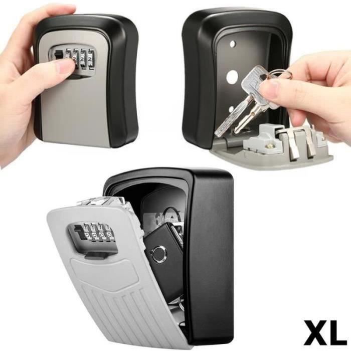 AWY07217-Wolka Sichere Schlüsselbox Oberteil Groß Schlüsselbox mit 4-stelliger Zahlencode