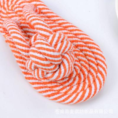 Household Pet Toys Multi-color Cotton Rope Slipper Toys Small Medium and Young Dogs Durable Teeth Grinding Dog Toys