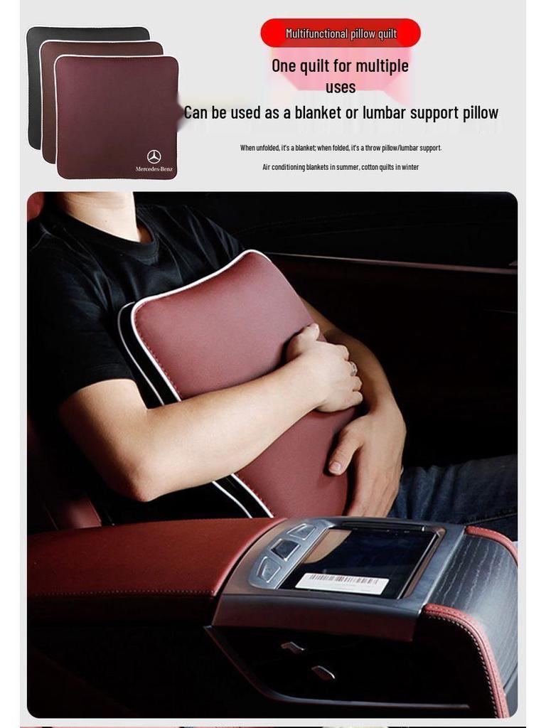 Compatible with Mercedes-Benz S-Class, C-Class, E-Class, E300L, C260L, GLC, and Maybach headrests and neck supports.