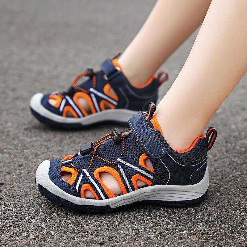 Baotou Sandals 2024: Non-Slip Soft Sole Outdoor Shoes for Boys