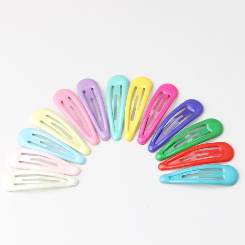 90pcs/lot Korean Fashion Hair Clip Pins BB Hairpins For Kids Children Solid Drop Hairclips Women Barrette Girls Hair Accessories