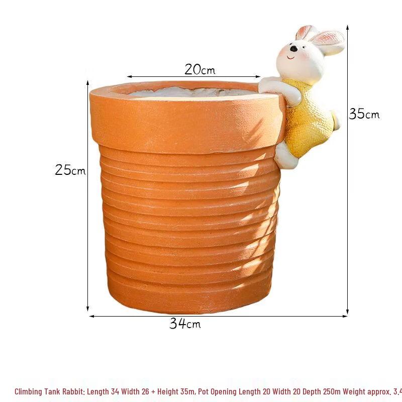 Cute Cartoon Rabbit Garden Decoration