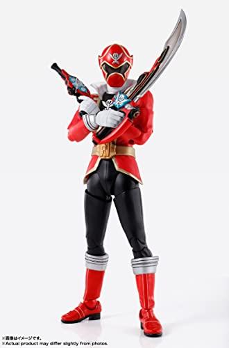 TAMASHII NATIONS S.H.Figuarts (Real Bone Carving Technique) Kaizoku Sentai Gokaiger Gokai Red, Approximately 145mm, PVC & ABS, Painted Action Figure