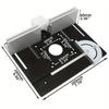 Multifunctional Aluminium Router Table Insert Plate Woodworking Electric Wood Router Flip Plate for Working Benches Router Plate