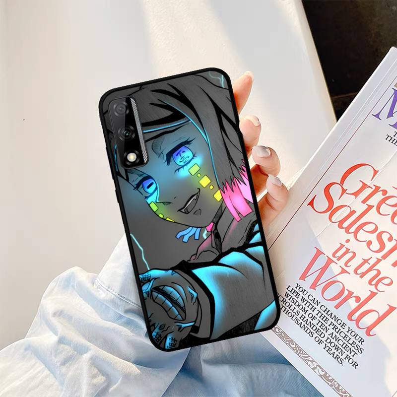 Japan Anime Cartoon Dämon Slayer Telefon Fall Für Huawei Y9 Y8 Y6 Prime Y7 Pro Y8s Y5 Mate 20 Pro 10 lite Abdeckung