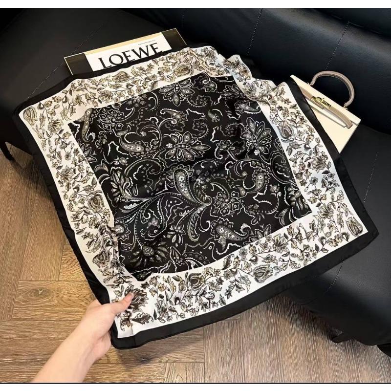 Small square scarf silk scarf men's neck protection scarf professional wear with shirt thin scarf 70x70 scarf