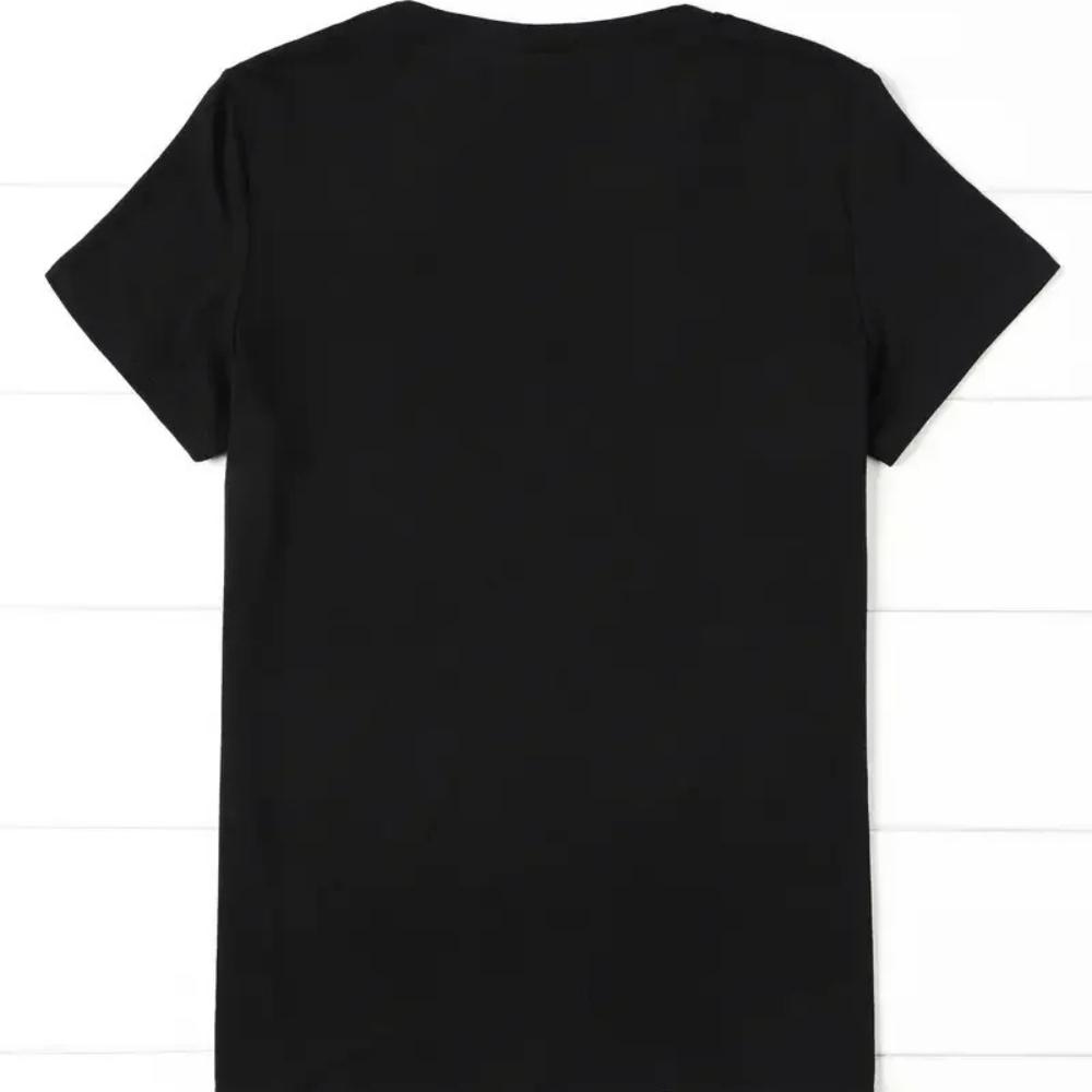 90er Mond Harajuku Lustiges 90er Damen T-Shirt Mädchen Cartoon Grafik Aufdruck Schwarz Damen T-Shirt Lässiges Damen Shirt Kawaii T-Shirt