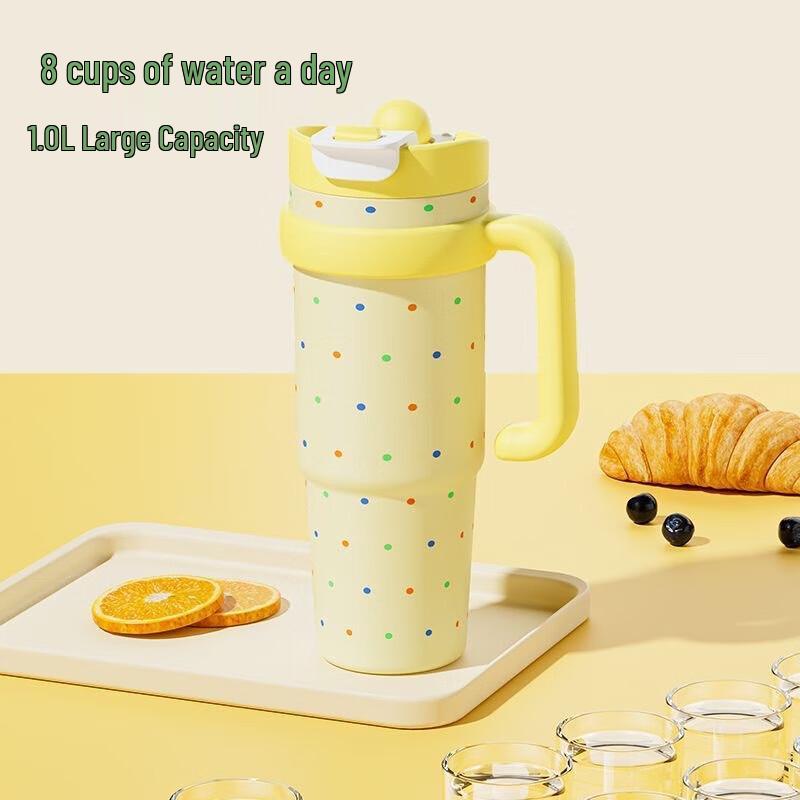 HDST 1L 316 Stainless Steel Straw Insulated Tumbler