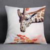 African Animal Beasts Home Decoration Pillowcase Square Pillowcase Home Office Decoration Cus On Cover
