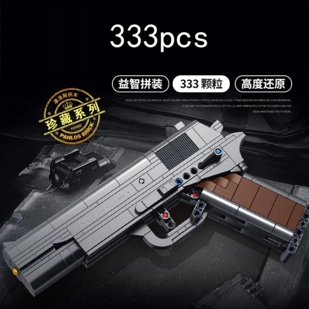 

Набор Технического Оружия Револьверные Пистолеты Наборы SWAT Военный Вторая мировая война Оружие Модель Строительные Блоки Игрушки для Мальчиков Desert Eagle Армейский Марк Пистолет