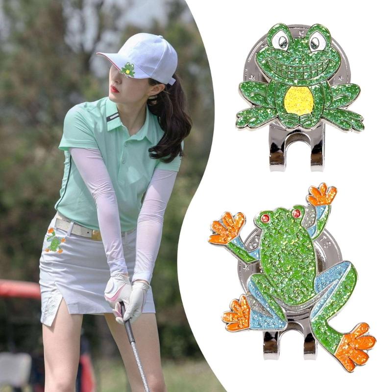 Golf Balls Markers for Men Women Removable Attaches Easily to Golf Hat Golf Balls Marker with Standard Magnetic Hat Clip