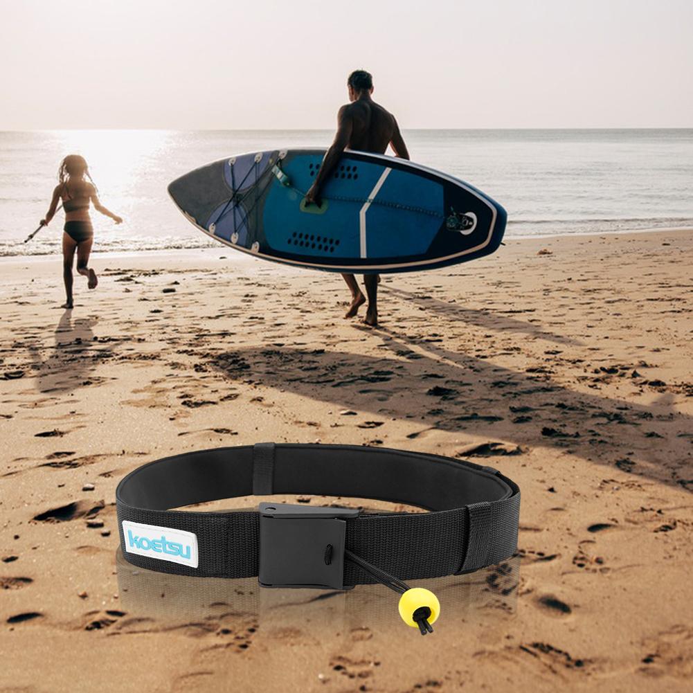 Szybko wypinany pas bezpieczeństwa SUP Pas biodrowy do surfingu Lina biodrowa do deski surfingowej/SUP