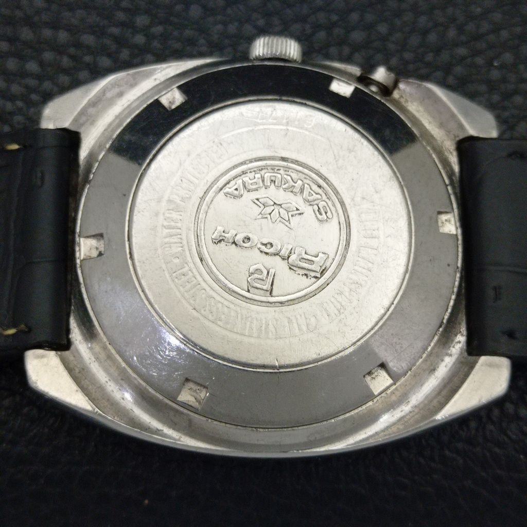 VINTAGE RICOH R31 AUTOMATIC JAPAN MENS ORIGINAL DIAL WATCH a701957-5 R207-a701957
