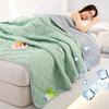 Summer Thin Comforter Soft Air-Conditioned Four Season Comforter Machine Washable Single Double Blanket Ultrasonic Quilted Quilt