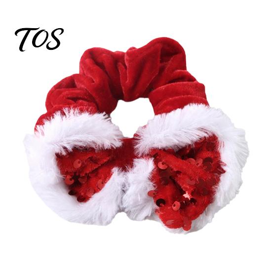 Festive Goose Clothing Accessory Christmas Porch Accessory, Deer Antler Hat, Plush Elk Santa Tree Collar, Statue Hat Apparel for 23 Inch Outdoor Yard