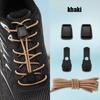 Buckle for Kids & Adults Elastic Laces for Sneakers No-Tie Shoe Lace Fastener Press Spring Lock Shoelace Running Shoes Fix Clips