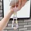 Jewelry Transparent Beads Cellphone Strap Phone Lanyard Mobile Phone Chain Phone Case Lanyards